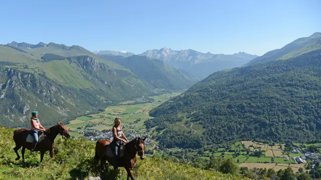 Rando Equestre Plateau Benou Ossau Cdt64 P.gaillard