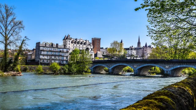 Gave De Pau Pont 14 Juillet Chateau Pau 2