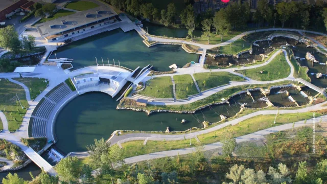 Parc Aquasport Pau Vue Dessus