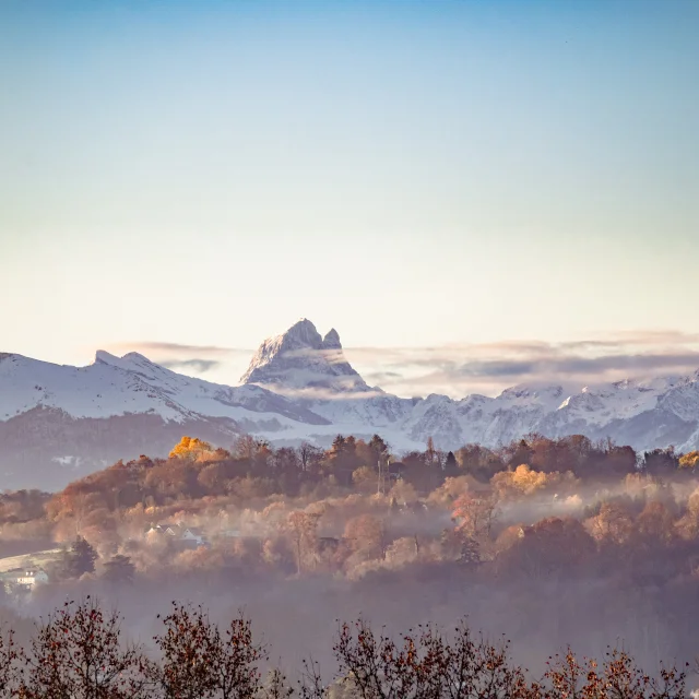 Pyrenees From Pau View Boulevard Automne Dronieguy Maxime Seimbille Ville De Pau
