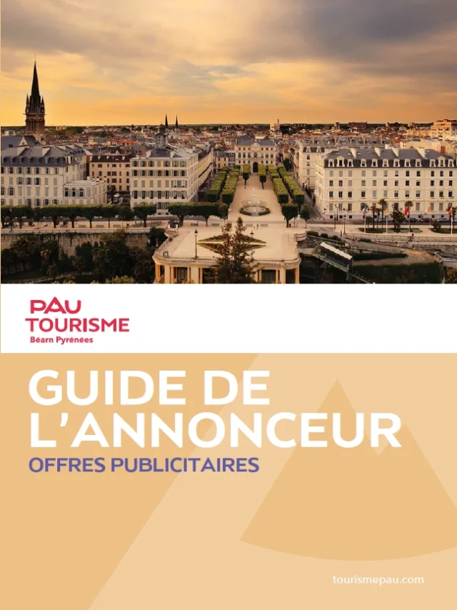 Advertiser's Guide Pau Pyrenees Tourisme 2025 2026 Cover