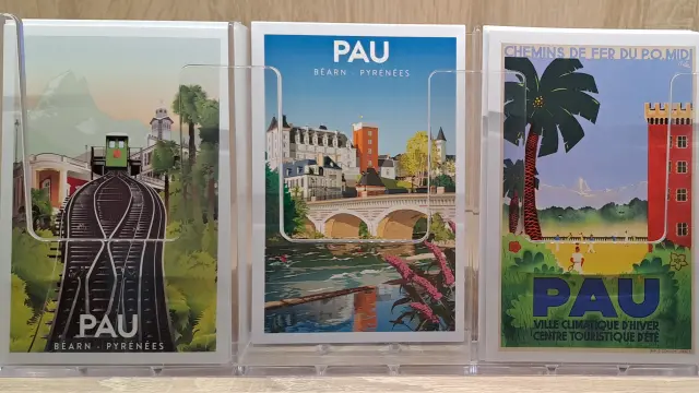 Shop Office Tourisme Pau Postcards 01