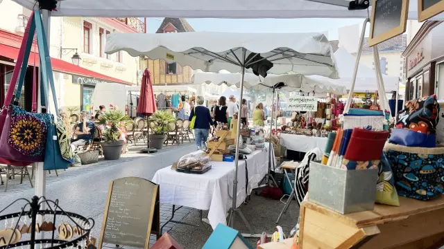 Salies-de-Béarn - Le marché