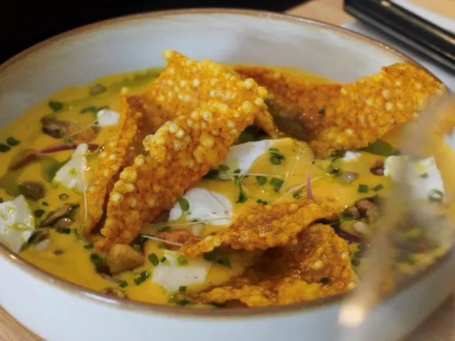 Restaurante Les Pyrenees, Pau: plato vegetariano