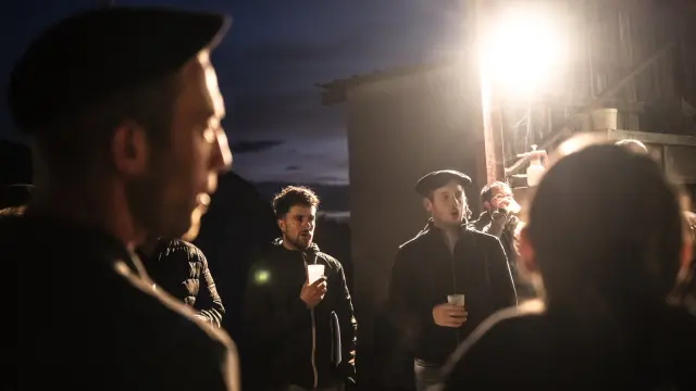 Chanteurs béarnais - Port du béret