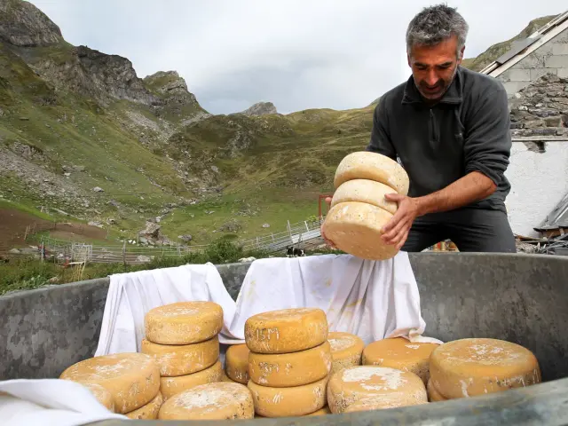 Bious-Artigues - Fromage de brebis et berger