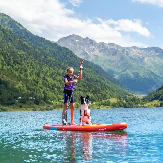 Artouste - Paddle sur le lac de Fabrèges