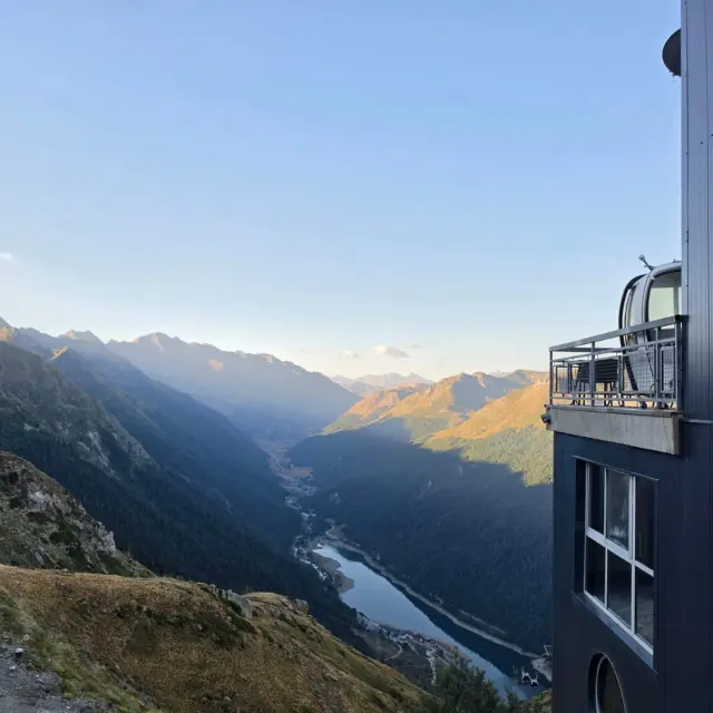 Artouste - Vue depuis la station haute des télécabines